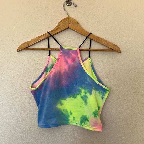 Zaful | Tie-Dye Crop Tank and Shorts Set - Picture 12 of 14